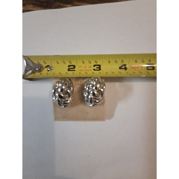 NEW Vintage Kenneth J. Lane clip on earrings - Picture 3 of 4